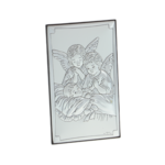 Guardian angels silver icon 7x11cm 2