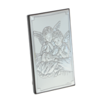 Guardian angels silver icon 7x11cm 3