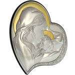 Mother Mary Heart Shaped Icon 1