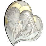 Heart Shaped Holy Family Icon 1