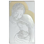 Holy Family silver plated icon 20cm 2