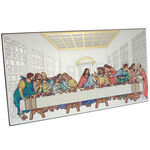 The Last Supper Luxury Colored Icon 51x26 cm