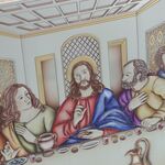 Exclusive Icon of the Last Supper with silver color finish 50cm 7