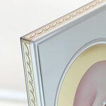 Icoană exclusivistă cu argint Sfânta Familie color 26cm 7