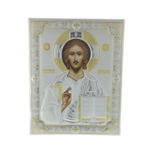 Exkluzív ezüstözött Jézus Krisztus ikon 31cm