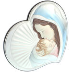 Virgin Mary colored heart icon 18cm