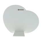 Szent Család kivágott szív ikon ezüstözött 25 cm 7