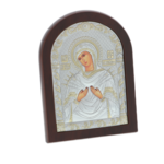 Icon of the Mother Mary with 7 arrows vaulted 20cm 2