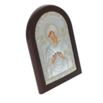 Icon of the Mother Mary with 7 arrows vaulted 20cm 4