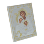Orthodox silver icon Holy Family Exclusive 20cm 3