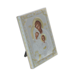 Ortodox ezüst ikon Szent Család Exkluzív 20cm 4