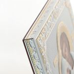 Ortodox ezüstözött ikon Szent Család Exkluzív 31cm 6