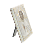 Exclusive silver-plated Orthodox icon Jesus 20cm 5