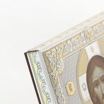 Exkluzív ezüstözött ortodox Jézus ikon 20cm 6