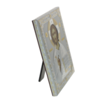 Exkluzív ezüstözött ortodox Jézus ikon 26cm 5