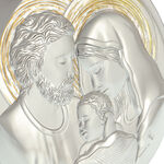 Holy Family Round Icon 11 cm 4