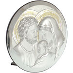 Holy Family Round Icon 16cm 1