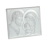 Holy Family silver plated icon 19cm