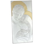 Holy Family silver icon 39cm 3