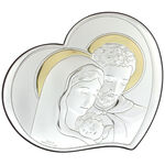 Szent Család szív ikon 11cm