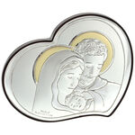 Iconic heart of the Holy Family 8cm 2