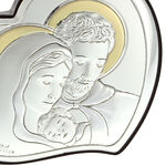Iconic heart of the Holy Family 8cm 6