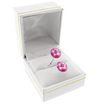 Swarovski Silver Ring Pink 3