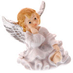 White angel sitting 5