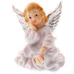 White angel sitting 6