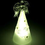 Lighted Angel with Flowers 2