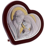 Holy Family Heart Shaped Icon 1