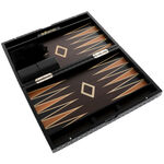 Exclusive carved wood backgammon game 3