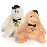 Plush animal monkey with hat 1