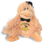 Plush animal monkey with hat 2