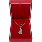 Heart Silver Necklace with Pendant 2