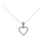 Silver Heart Necklace 2