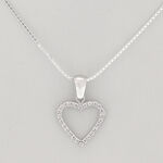 Silver Heart Necklace 7