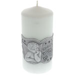 White candle Christmas Angel 1