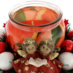 Christmas Candle with angels 3