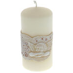 Christmas Angel cream candle