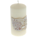 Christmas Angel cream candle 3