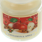 Scented Candle apples and cinnamon 4