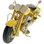Yellow chopper motorcycle model 6