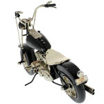 Macheta motocicleta chopper negru 6