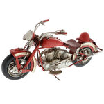 Piros indiai motorkerékpár modell