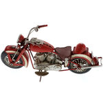 Macheta motocicleta Indian rosu 6