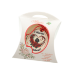 Mărțișor Colier „Te iubesc” cu Șnur Ajustabil – Pandantiv din Lemn Personalizat, 1 Martie