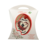 Mărțișor Colier „Te iubesc” cu Șnur Ajustabil – Pandantiv din Lemn Personalizat, 1 Martie 7