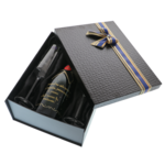 Moët Nectar Personalizat cu 2 Pahare de Cristal în Cutie Cadou Elegantă 7