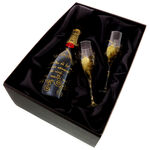 Personalized Moet Set with Glasses 4